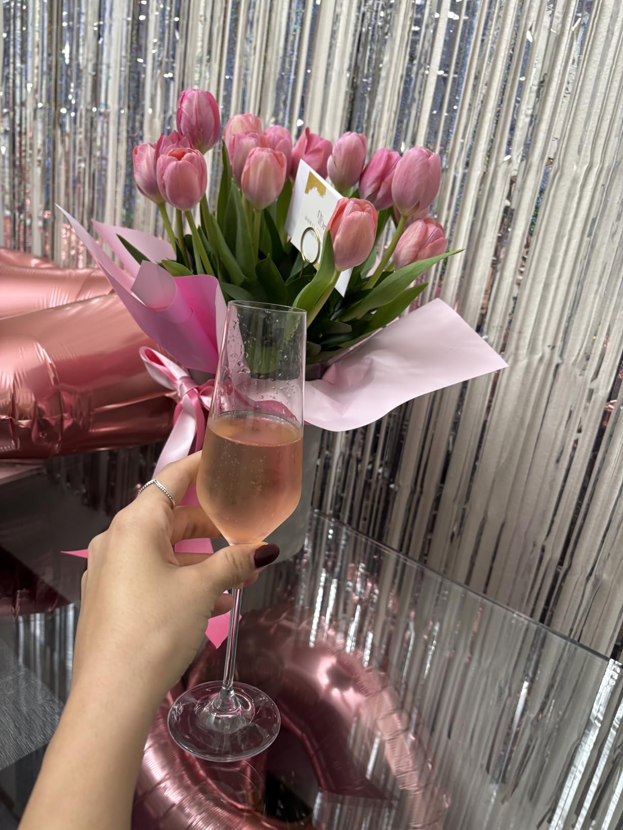 Champagne flutes