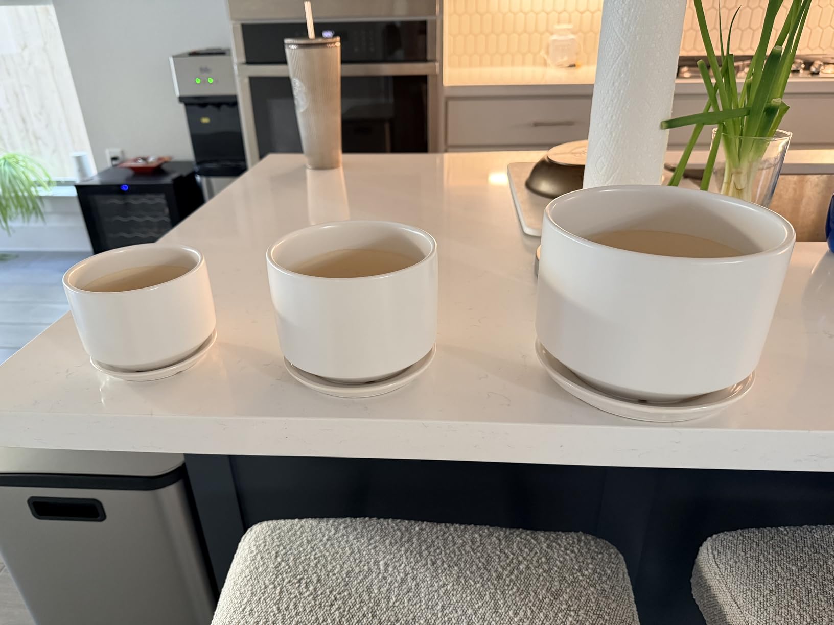 Neutral indoor plant planter set Neutral indoor plant planter set
